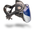 Laservision Faceshield FS1 blau-grau