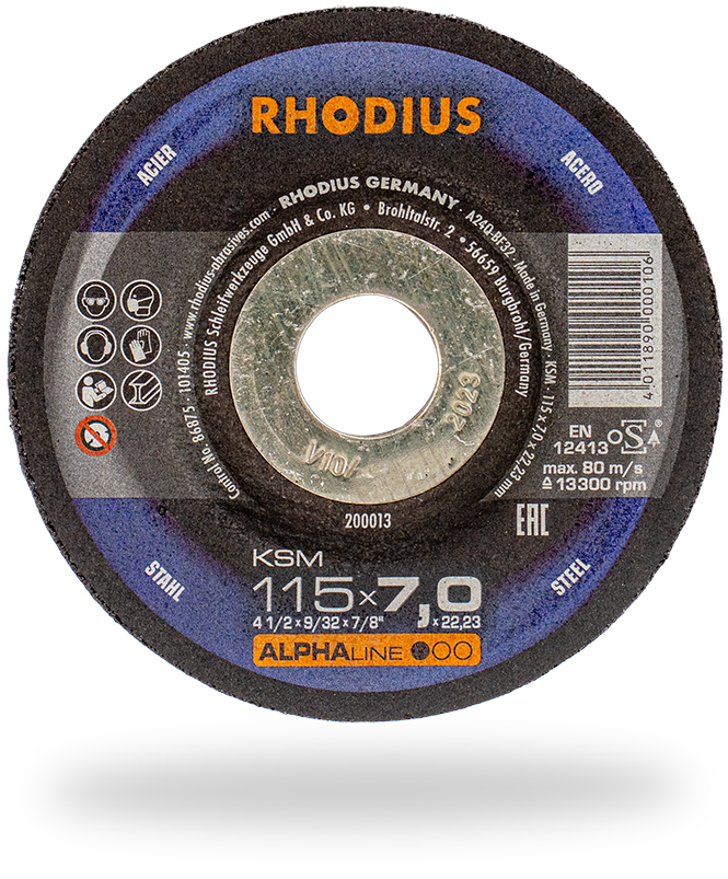 RHODIUS KSM Schruppscheibe