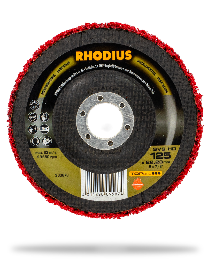 RHODIUS SVS HD Reinigungsvliesscheibe
