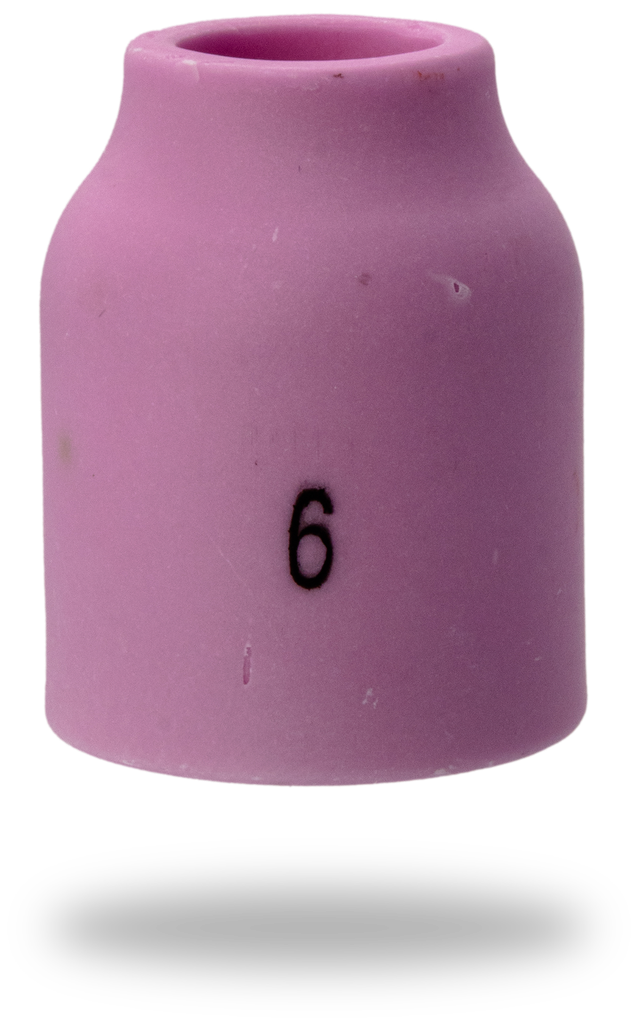 TBi Keramische Gasdüse kurz L = 25,5 mm SR9/17/18/20/21/26/XCT