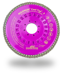 [62025-] EISENBLÄTTER Fächerschleifscheibe MAGNUM® Cool Top® 5+
