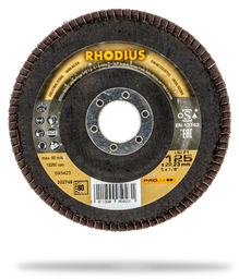 [62071-202] RHODIUS LGZ F1 Fächerschleifscheibe